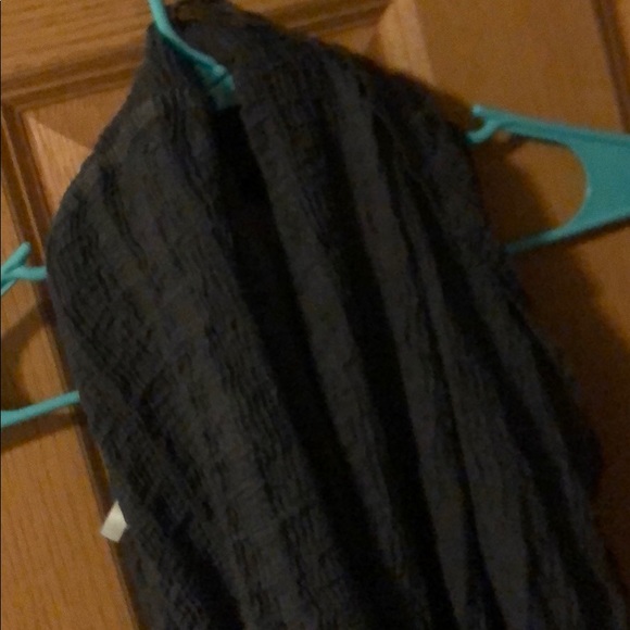 Gray Infinity Scarf - Picture 2 of 3